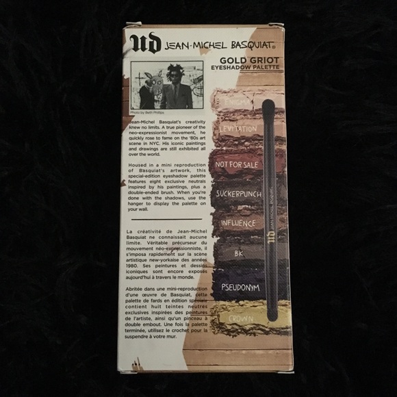 Urban Decay JeanMichel Basquiat Gold Griot Palette - Picture 4 of 7